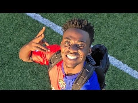 football practice with my teammates