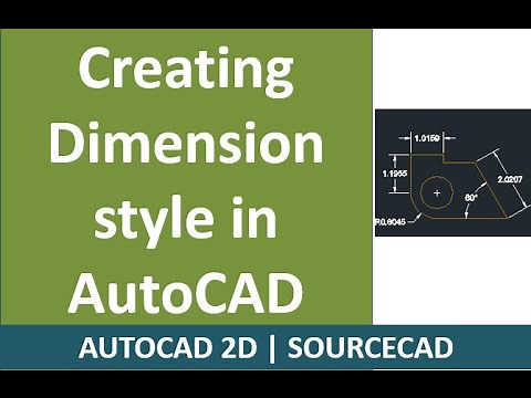 Making Dimension styles in AutoCAD