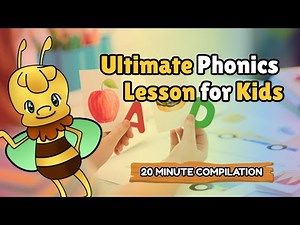 Ultimate Phonics, Spelling & Nursery Rhyme Video! Let's Learn and have FUN