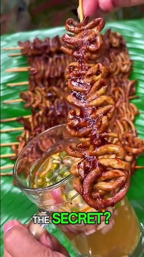 🔥 Filipino Street Food: ISAW – Grilled Intestines You’ll Actually Love!