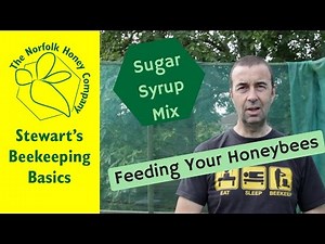 Beekeeping Basics - How to make Sugar Syrup Honeybee Feed - The Norfolk Honey Co.