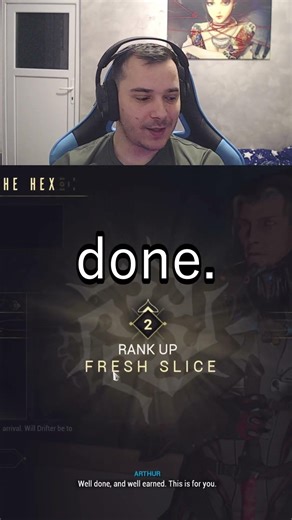 Beginner Warframe Rank Up HYPE! 😄 First Time Hitting Rank 2 & Reward Pick! #shorts