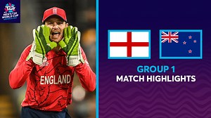 A hard-fought contest between two excellent sides 👊 Catch the match highlights 📹 #T20WorldCup | #ENGvNZ | ICC - International Cricket Council