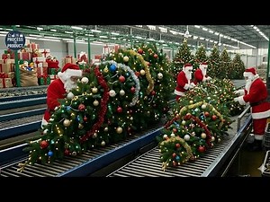 Behind the Production of Artificial Christmas Trees: How Christmas Trees Are Made (Full Process)