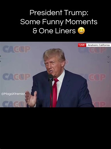 Funny Moments & One Liners from President Trump