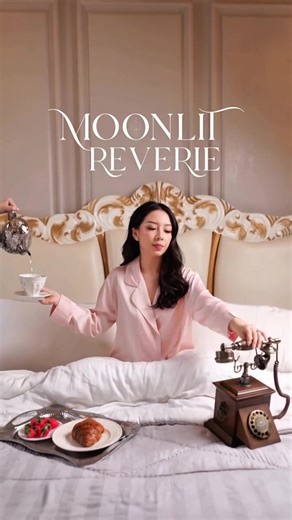 The wait is finally over. The collection you’ve been asking for is officially here🥂 Meet our latest drop — Moonlit Reverie, now available online🤍 #pajamas #lingerie #sleepwear #homewear #womenpajamas
