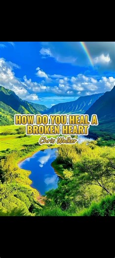9.4K reactions · 1K shares | How Do You Heal A Broken Heart - Chris Walker #music #song #fyp #lovesongs #lyrics | MarieChristiañ Lyrics | Facebook