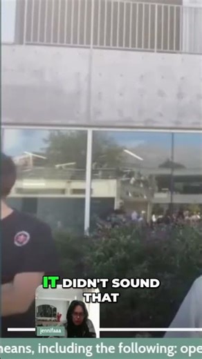 Eyewitness Describes Gunshot Sound: Shocking Incident! #shorts