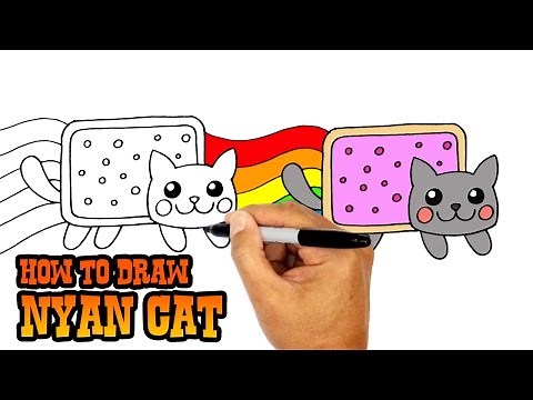How to Draw Nyan Cat | Drawing Lesson