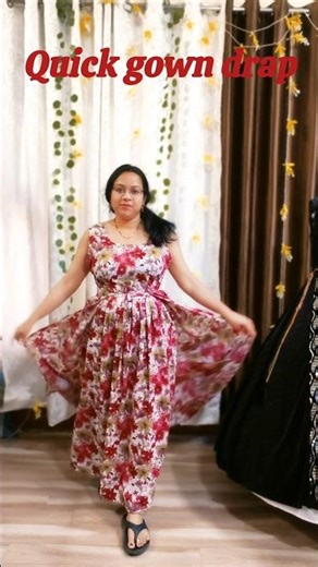 quick and easy draping gown #gowndesign #draping #draping