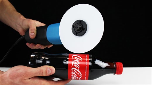 Can a paper disc cut through anything? Unusual angle grinder slicing experiment!