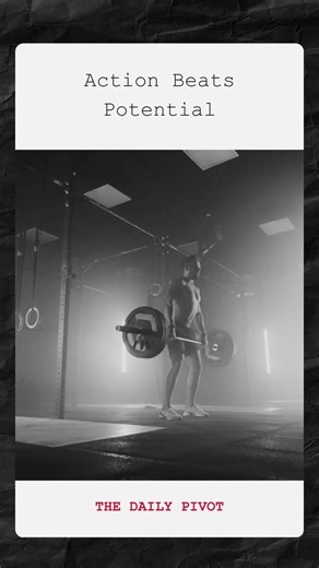 Action Beats Potential. #potential #successmotivation #successmindset #actiontakers