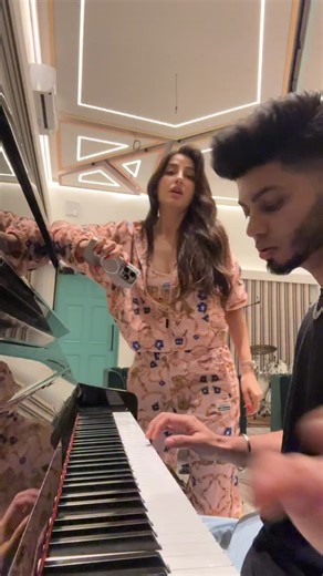 this writing process has been fun @norafatehi @badboyshah coming soon but 😂😂 song def doesn’t sound like this . . . #sanjoy #norafatehi #badshah #newmusic | Sanjoy