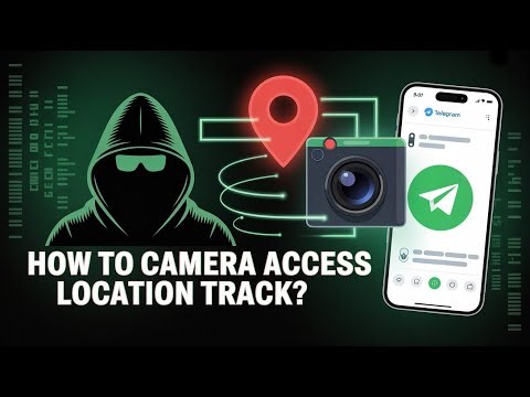 How To Camera Access And Location Track | Telegram Bot দিয়ে Camera Location Track | Dark Cyber Mind