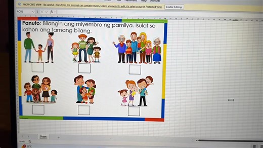 CO1 QUARTER 1 WEEK 7 "PAMILYA" ✅Lesson Exemplar ✅IMs ✅Group Activities (4) ✅Ppt Lesson with E-games Part 6 | I Love Kindergarten ni Teacher Ria | Facebook