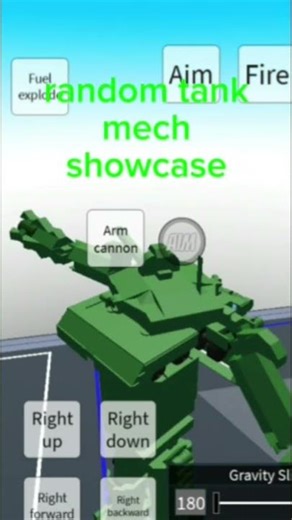 tank mech showcase #roblox #robloxanimation #robloxedit #tank #mech #fyp #shorts #limbuscompany