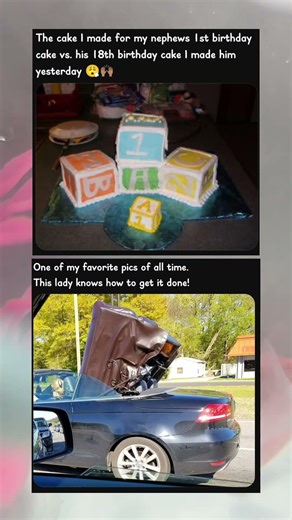 From 1st Birthday Cake to 18th Glow-Up Cake Journey 🎂✨