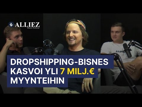 DROPSHIPPING-BISNES KASVOI YLI 7 MILJ. MYYNTEIHIN | Miten aloittaa? FEAT. Jarkko Linkosuonio