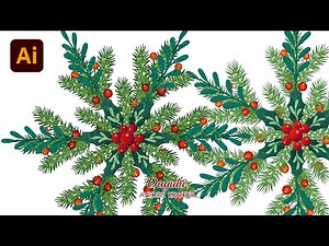 How I Design Snowflakes with Brushes and the Sponge Effect in Adobe Illustrator