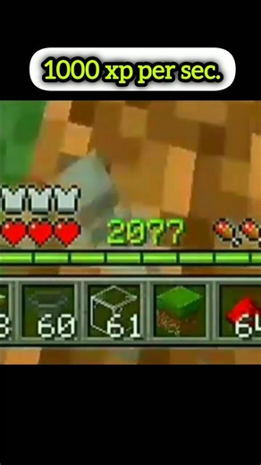 🔥 1 Second = 1000 XP! Best Minecraft XP Farm Tutorial (Hindi)