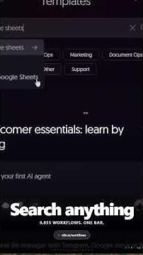 Build Your First AI Agent in Minutes with N8N Templates (No Code Required)