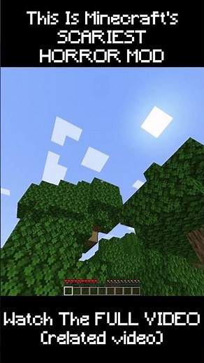 This Minecraft Horror Mod Is TERRIFYING #minecrafthorror