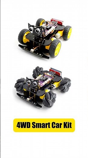 Adeept 4WD Smart Car Kit for Arduino | ADA038 Regular Wheel and Mecanum wheel versions #arduinorobot