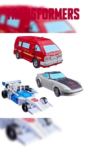 TRANSFORMERS Age of the Primes Autobot Mirage, Ironhide, and Bluestreak