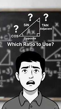 SIN, COS, or TAN? Pick the Right One in 1 Sec ⚡ #mathhack