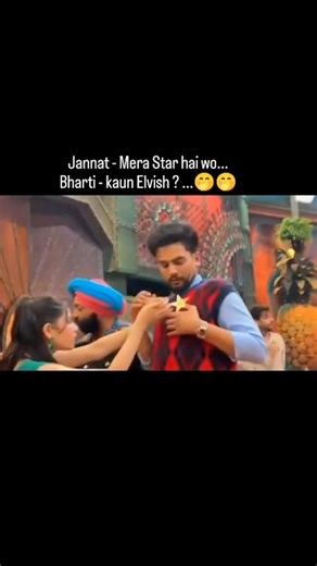 Stage par Elvish ne kar diya bada dhamaka, Jannat reh gayi shocked 😍#elvishyadav #shorts #bollywood