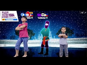 Kids dancing to Rasputin - Boney M. - Just Dance Unlimited | The Adorable A's