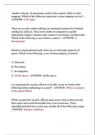 CPO TEST LATEST 2024 ACTUAL EXAM 350 QUESTIONS AND CORRECT DETAILED ANSWERS WITH RATIONALES VERIFIED