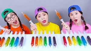 91K views · 1.7K reactions | Jello Shooter Jelly Challenge DONA | DONA English | Facebook