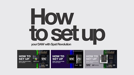 How to set up your DAW with SPAT Revolution - FLUX:: Immersive