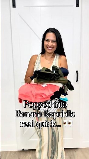Banana Republic Haul — I Went in for ONE Thing 😅🛍️