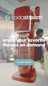 Enjoy a personalized beverage experience with the endless possibilities of a SodaStream sparkling water maker and flavors. | SodaStream USA