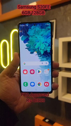 Samsung S20FE 6GB 128GB Single Sim Approved Finger Not Working Rs 48000 | MobShopping.pk