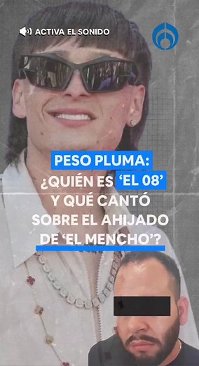 Peso Pluma: ¿Quién es ‘El 08’ y qué se cantó sobre el ahijado de ‘El Mencho’? #PesoPluma #narcomanta #crimenorganizado #canción #tiktokinforma peso pluma amenazado - peso pluma narcomanta - peso pluma premios mtv -