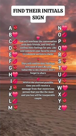 Find your crush initials #shorts #initials #youtubeshorts #birthday #relationship #mysweetvoiceforu