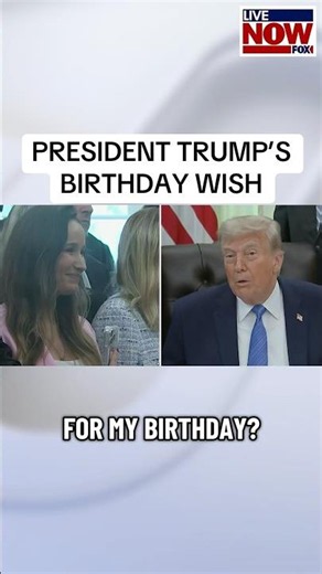 President Trump will celebrate his 80th birthday this Sunday on June 14. #news #trump