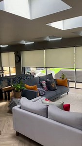 Roller blinds with PowerView® automation? Yes and YES 🙌🏻 📸: Think Blinds and Shutters | Luxaflex UK