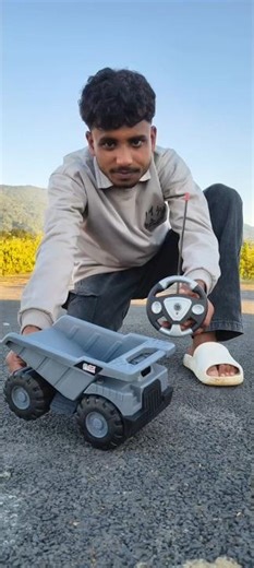 Rc Track Dumper Remote Control Toy Unboxing