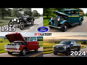 Ford Pickup Evolution 1915–2024 The Transformation of an Automotive Legend