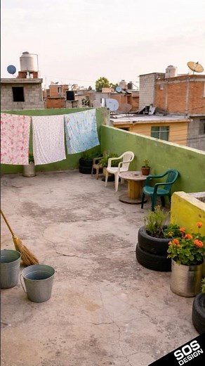 🔥 Transformación completa de roof garden 😱
