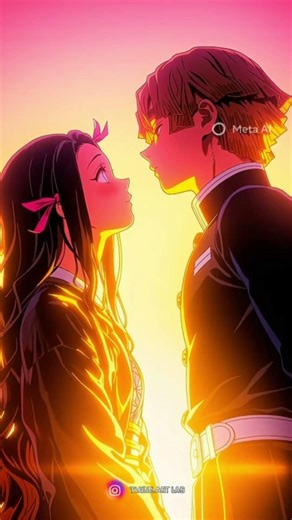 “Zenitsu’s dream girl. 🌸⚡#Zenitsu #Nezuko #ZenNezu #DemonSlayer #KimetsuNoYaiba #AnimeCouple #anime