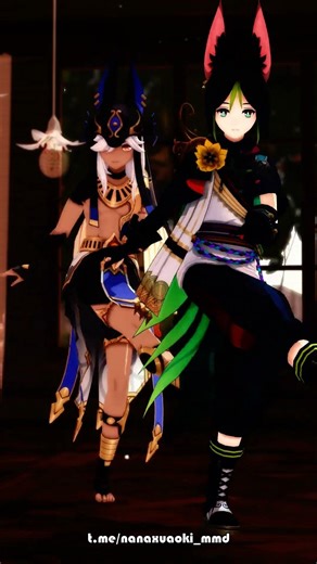||mmd x Genshin Impact|| Just dance |Tighnari||Cyno|