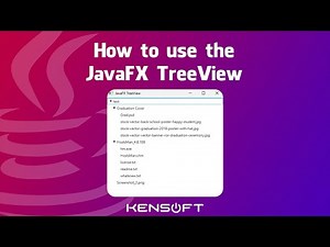 How to use the TreeView in JavaFX | 100% Perfect for Beginners