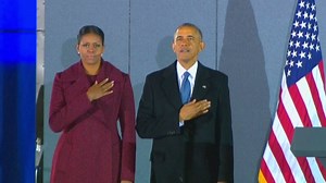 "This has been the privilege of my life." Obama's first speech post-president from Joint Base Andrews in Washington: http://www.cbc.ca/1.3937881 | CBC News