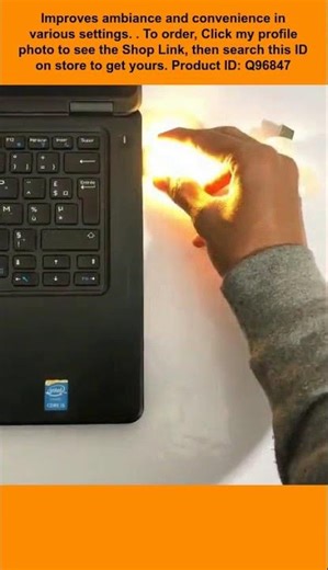 This is a portable mini USB LED light lamp.