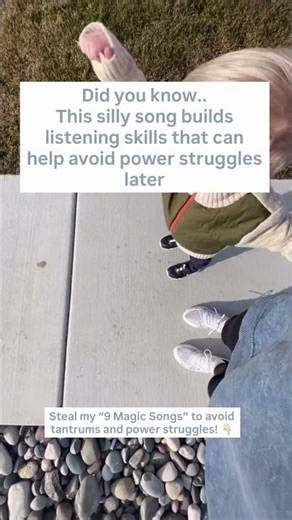 So many benefits to using music with kids! Link to my 9 Magic Songs in description 💕